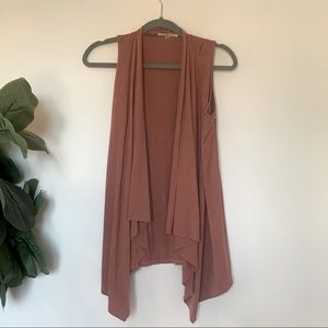 Suede layering top